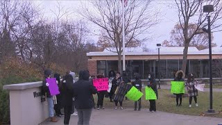 Nazareth College students stage protest over racism, diversity concerns