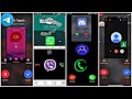 Social Apps Android & iOS/ Incoming call