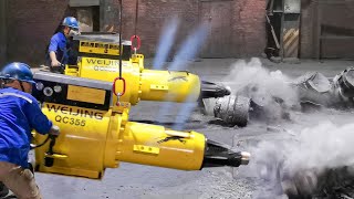 Inside Massive Chinese Factory Producing Giant Pneumatic Hammers