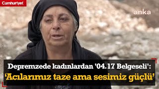 Depremzede kadınlardan '04.17 Belgeseli': Özgür Özel galaya katılacak