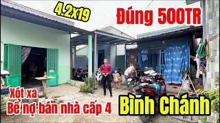 Bể nợ bán gấp nhà cấp 4 Bình Chánh . Nhà vườn Bình Chánh Lê Dũng