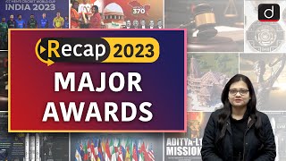 Recap 2023 | Major Awards in 2023 | Drishti IAS English