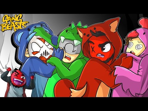 Gang beasts porn Teen fucks big dick video