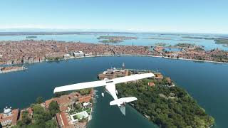 MSFS2020 : Venice Lido Airfield (LIPV) to Venice Marco Polo Airport (LIPZ)