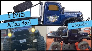 FMS Atlas 4x4 Upgrades - 1/10 Scale Trail Truck