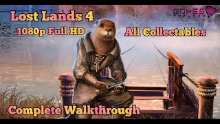 Lost Lands 4: The Wanderer | Walkthrough | All Collectables | 1080p Full HD