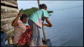 Wou‼️ mancing dari dapur mace sudah dapat ikan sebanyak itu