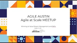 Agile At Scale - Oct 2022 - Winning with Value Stream Management