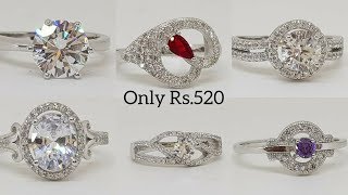 Designer Silver 925 (Chandi ) Ladies rings Only Rs.520