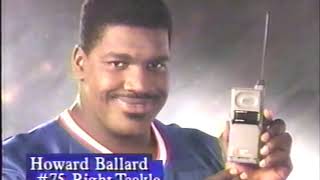 Buffalo Telephone Company Commercial featuring Buffalo Bills - 1991