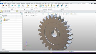 Tutorial ZW3D 2025 | Making Straight Gears | 4K 60fps