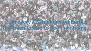 Millions have fled conflict, please help today