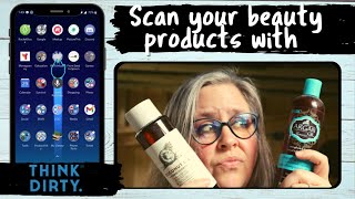 Reviewing the Think Dirty App To Check Ingredients of your Beauty Products | Copper Kettle Farms