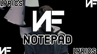 NF - Notepad [Lyrics]