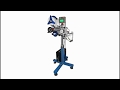 Automatic label applicator for production line