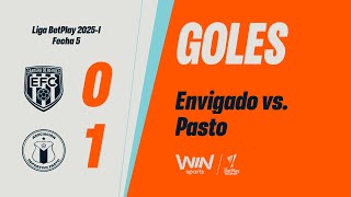 Envigado vs. Pasto (goles) | Liga BetPlay Dimayor 2025-I | Fecha 5