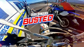BIKERS VS COPS - Police Chase Dirt Bikes | GOT BUSTED 2023