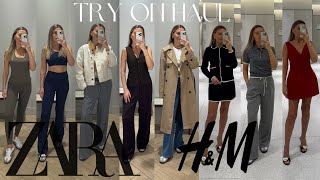 Massive ZARA and H\u0026M  *** | Try On HAUL | ***