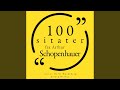 Chapter 1.14 - 100 sitater av Arthur Schopenhauer