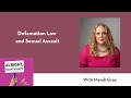 Defamation Law and Sexual Assault