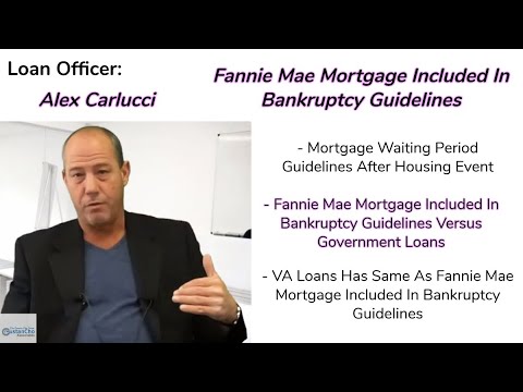 Fannie Mae Mortgage Included In Bankruptcy Guidelines - YouTube