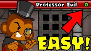 How to Beat The NEW Professor Evil Challenge in BTD Battles | Week 48