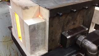 Ribbon burner forge