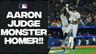 Aaron Judge's SECOND home run of the day was a NUKE!