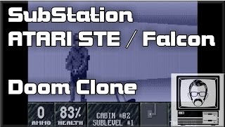 SubStation (Doom Clone) Atari STe / Falcon Quick Play | Nostalgia Nerd