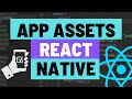 Create App Icons, Splash Screens and Favicons and Update these Assets for your Expo React Native App
