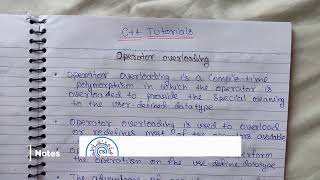 Compile time polymorphism - Operator Overloading | C++ Programming Language Tutorials in Hindi - 78