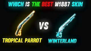 Tropical parrot M1887 vs Winterland M1887 para SAMSUNG A3,A5,A6,A7,J2,J5,J7,S5,S6,S7,S9,//FREE FIRE