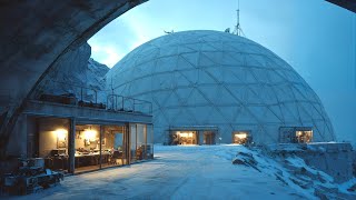 AFTER THE INCIDENT | Sci-Fi Winter Ambience | Dark Ambient | 3 Hours | 4K