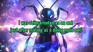 I was reincarnated as an ant, just after mating as a dying male ant!