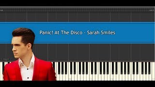 Panic! At The Disco - Sarah Smiles (piano cover)