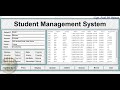 How to Create a Student Database Management System with MySQL and Treeview in Python - Part 1 of 3