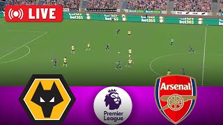 Wolves vs Arsenal LIVE Premier League 2024/25 Full Match - Virtual Football Match