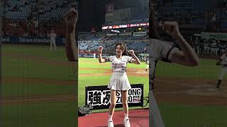 240806 很胸的熊霓 朱育賢應援 #cheerleader #rakutengirls #rakutenmonkeys #rakuten #樂天女孩 #樂天 #cpbl #台湾野球チア#치어리더