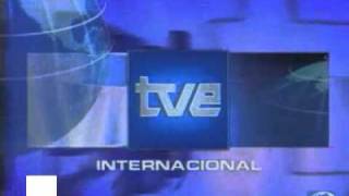 TVE INTERNACIONAL CORTINILLA AÑO 2000 - 2005