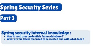 Spring Security INTERNALS that every developer MUST know | Part 3