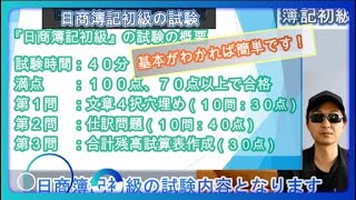 日商簿記初級の試験