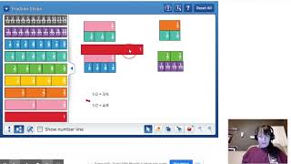 Simplify Fractions Using Fractions Bars and Multiplication Chart