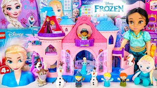 Disney Frozen Toys Collection Unboxing | Disney Princess Magical Lights \u0026 Dancing Castle Playset