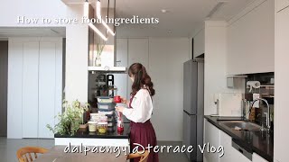 homemaker vlog | cooking at home | Storing food ingredients, food organize