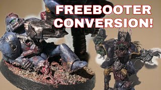 Simple Ork Warboss Conversion (FreeBooter Conversion)