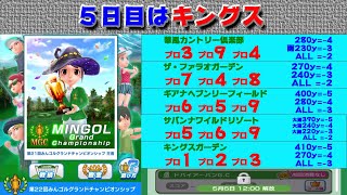 【みんｺﾞﾙ ｱﾌﾟﾘ】第２２回ＭＧＣ本戦実況20210501～★５ ５日日 キングス