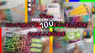 🥰Thee ULTIMATE 💯 ENVELOPE CHALLENGE! YES, it's a bit MUCH🤭. Let's Get it! #envelopesavingchallenge