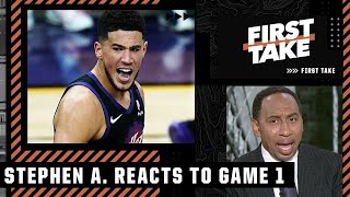 ‘Devin Booker is the next Kobe Bryant!’ - Stephen A. reacts to Suns vs. Clippers Game 1 | First Take