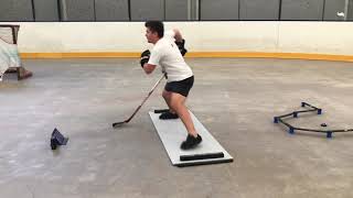 Hockey Revolution app Workout: 3 stations My Enemy Pro, My Slidebord, Shooting