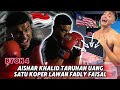 AISAR KHALED MELAWAN FADLY FAISAL DI BYON 4 ! SIAPKAN UANG RP. 100.000.000 JIKA DIRINYA KALAH BOXING